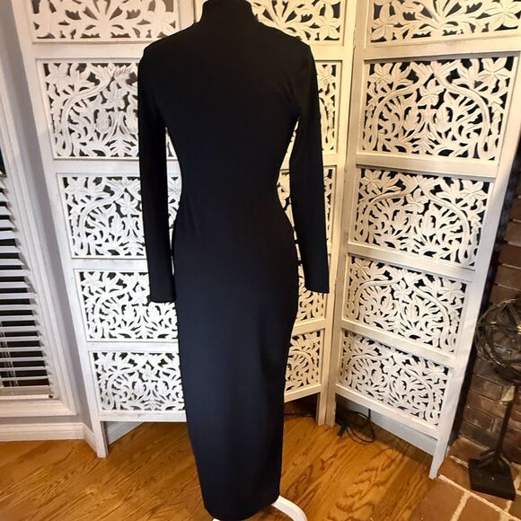 Susana Monaco Dresses & Skirts - NWT Susana Monaco Black long dress with Slit